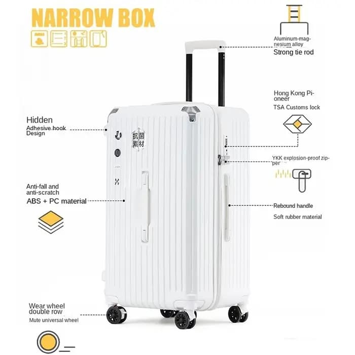 Valise 30 "bagages de grande capacité hommes et femmes universel mot de passe à cinq roues boîtier de chariot étudiant voyage porte-bagages