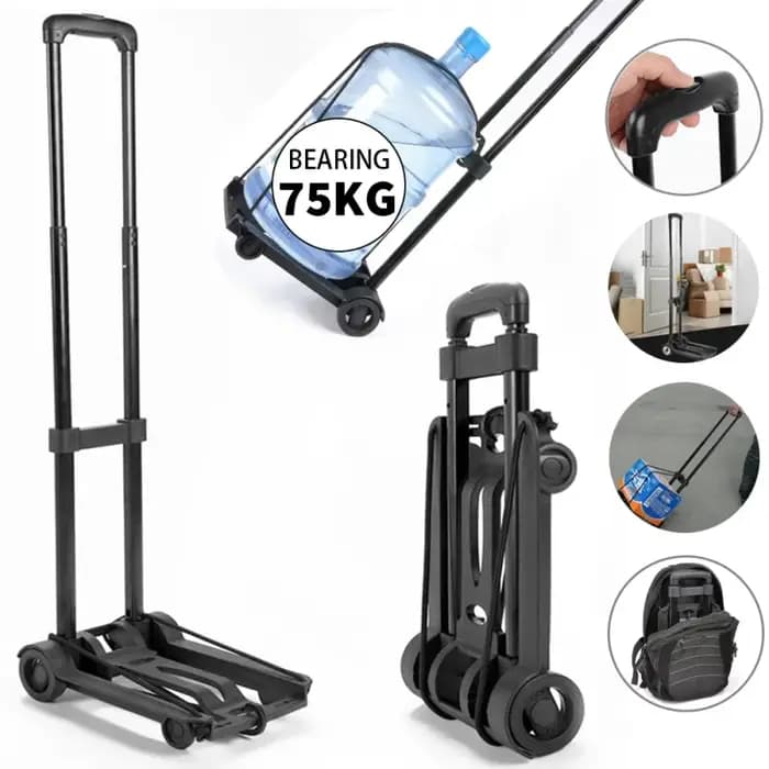 Chariot à roulettes pliable pour bagages