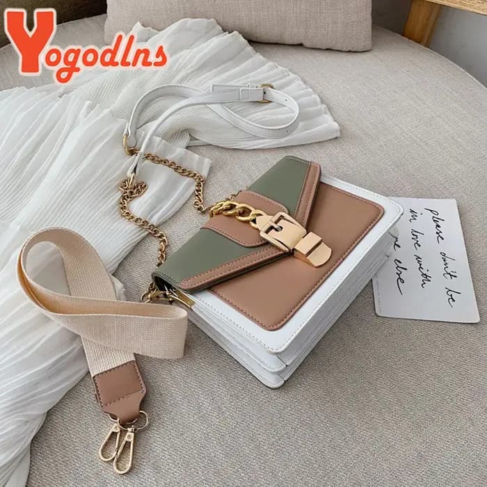 Yogodlns-Sacs à bandoulière en cuir PU pour femmes