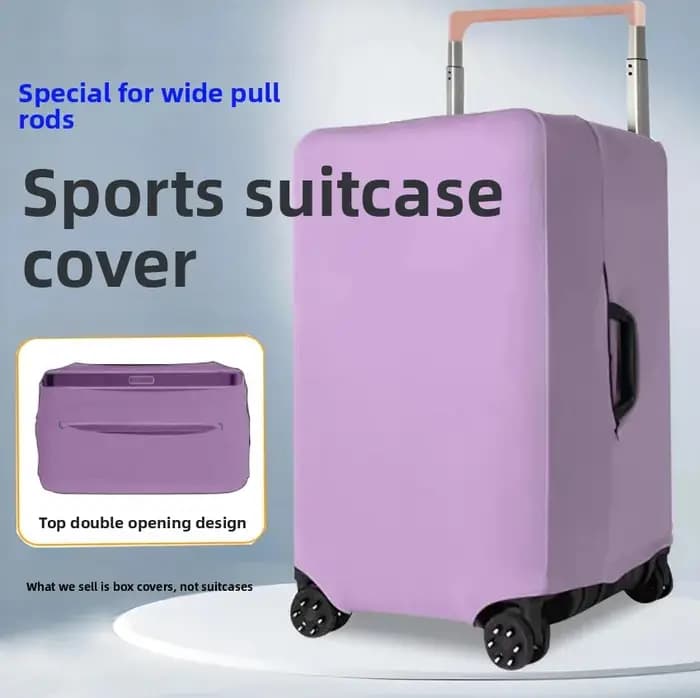 Housse de bagage de voyage sportive épaissie pour tige de traction large