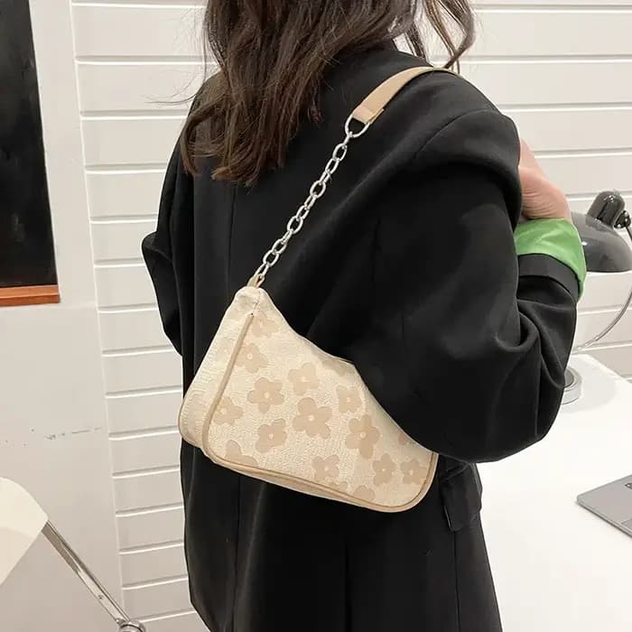 2025 nouvelle mode feutre sacs à bandoulière pour femmes petit sac sous les bras décontracté femme