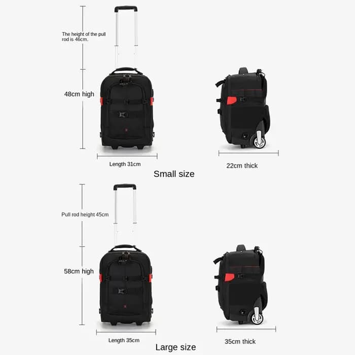 Sac à dos professionnel pour appareil photo SR