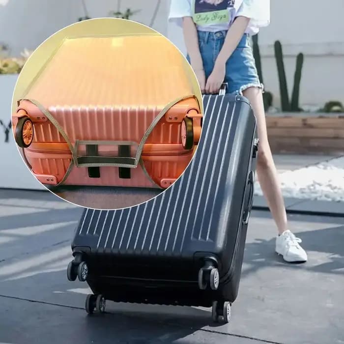 Housse de protection transparente pour bagages de voyage