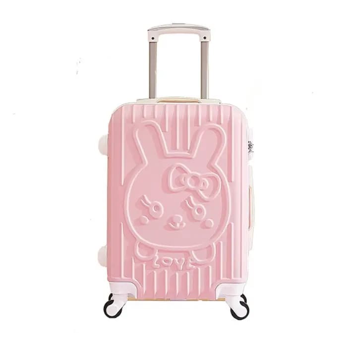 Sac à bagages à roulettes de dessin animé mignon