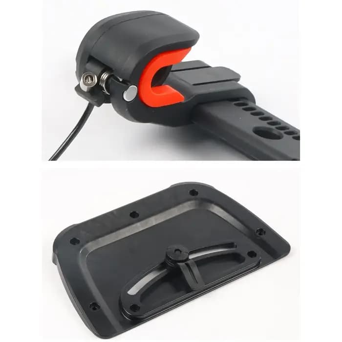Clip de fixation réglable pour sacoche de vélo