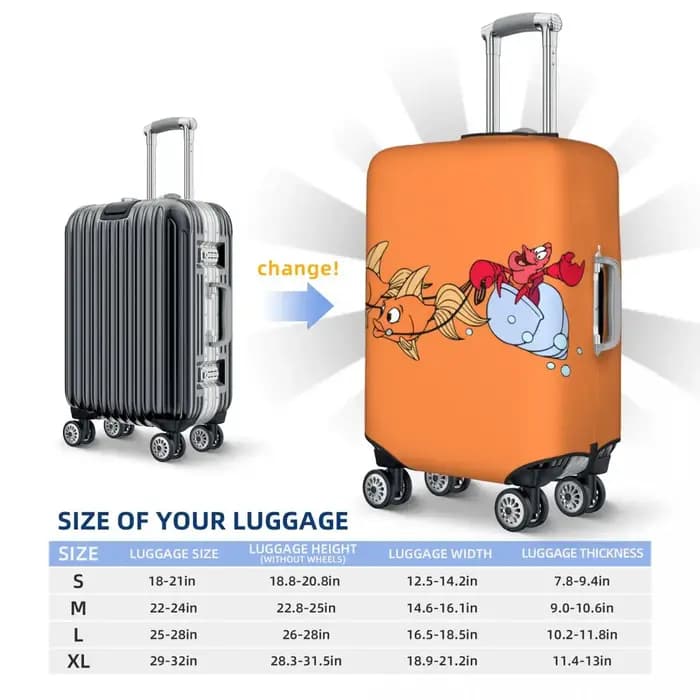 Housse de protection personnalisée pour bagages