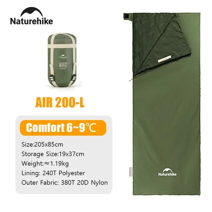 Sac de couchage Naturehike pour le camping