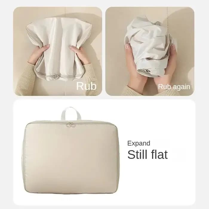 Sac de rangement pour veste d'autocompression
