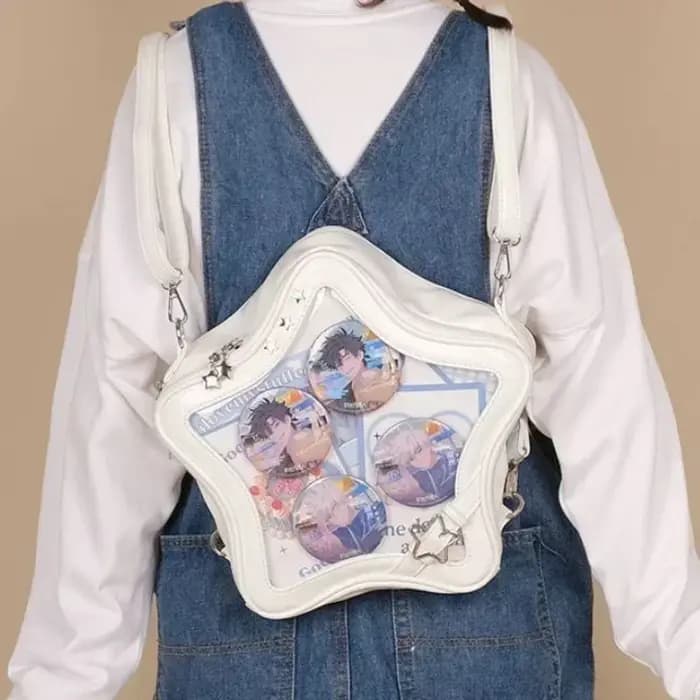 Nouveau Ita sac à dos 2026 populaire sac d'école Transparent pour les femmes doux Chic étoile sac à bandoulière affichage automne Bolsa Сумка