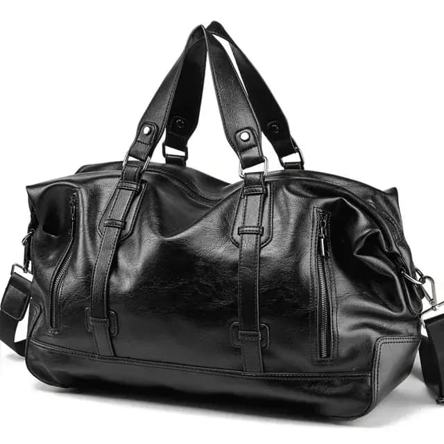 GUMST hommes sac à main en cuir grande capacité sac de voyage