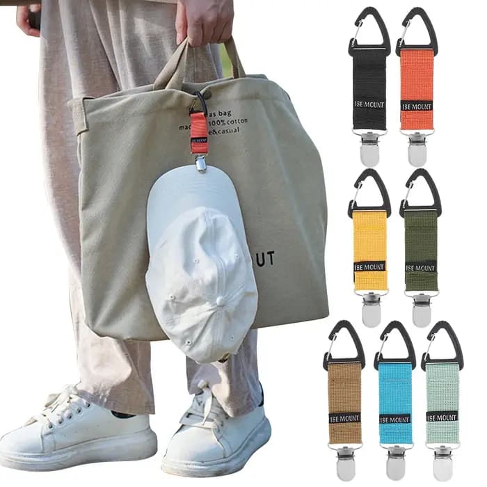 Clips multifonctionnels pour sac à dos