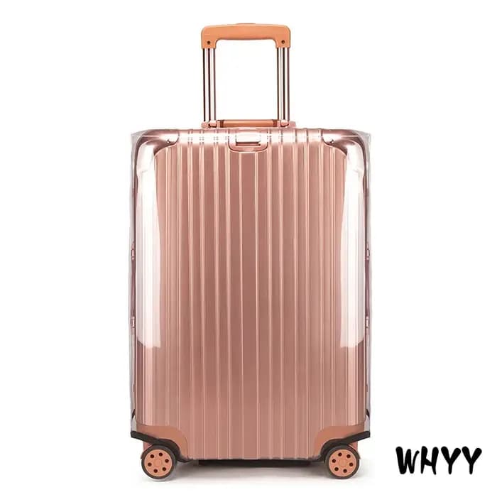Protecteurs de couverture de valise en PVC Transparent