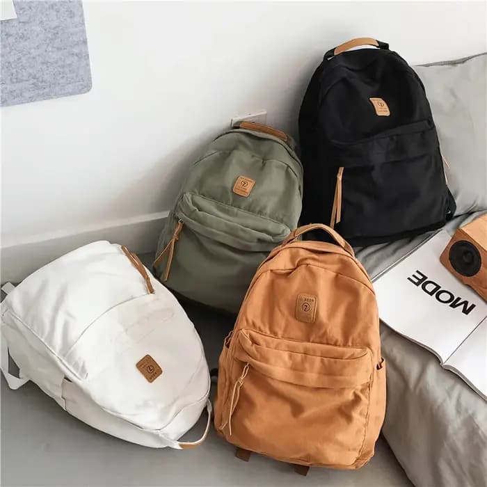 Fille sac d'école nouvelle mode étudiant Vintage femmes sac à dos toile femme pochette d'ordinateur voyage Kawaii dames