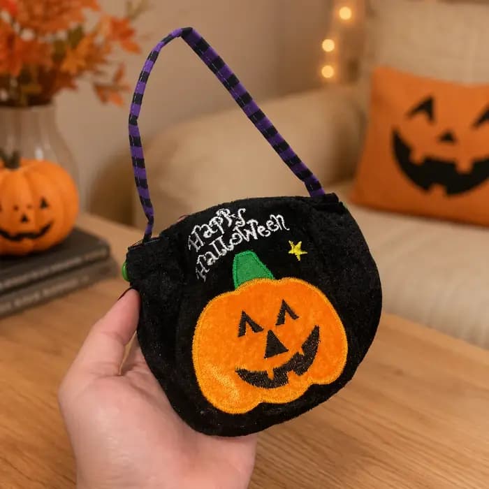 Sac à bonbons d'halloween mignon