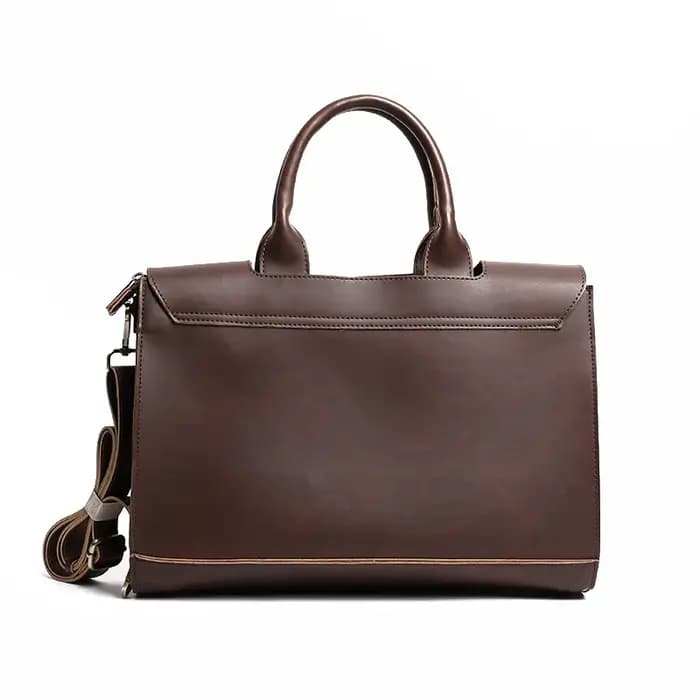 Sac à main Vintage en cuir pour hommes