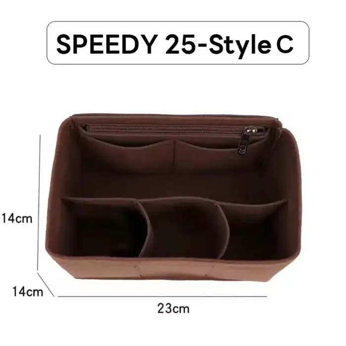 Organisateur de sac à main en feutre amovible pour sac LV Speedy 25 30 35