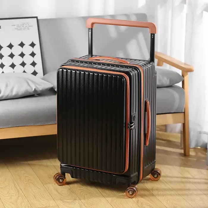 SUSHIMU Un bagage à ouverture avant, une valise trolley extensible, une valise cabine de 20 pouces,