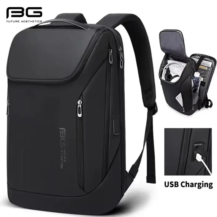 BANGE Anti-vol étanche sac à dos pour ordinateur portable 17 sac d'ordinateur voyage affaires randon