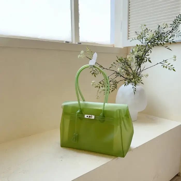 Sac fourre-tout transparent polyvalent pour femme