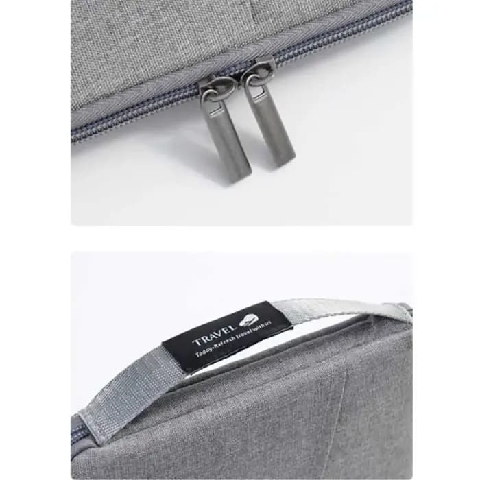 Accessoires de voyage Portefeuille de voyage en tissu OX Porte-billets Porte-passeport familial Housse de protection pour passeport Étui à documents zippé