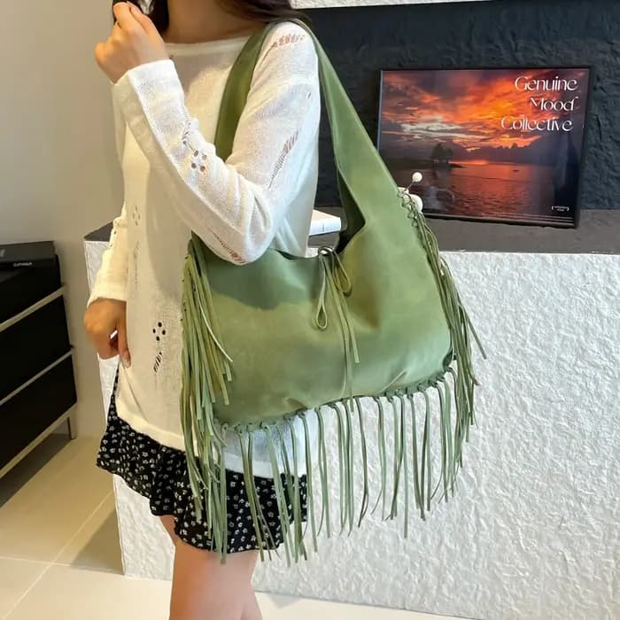 Sac à bandoulière en velours de marque supérieure
