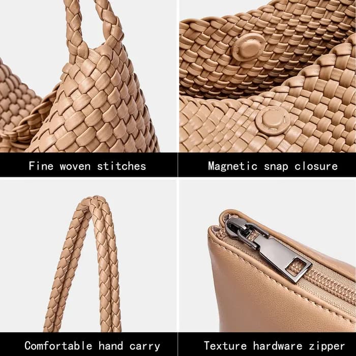 Sac fourre-tout tissé FOXER pour femme