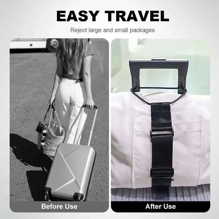 1/2 sangles élastiques réglables pour bagages