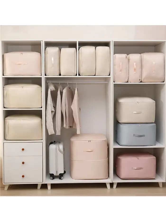 Gongsatin – Cube d'emballage à Compression, sac de rangement compressé pliable et anti-poussière, gr
