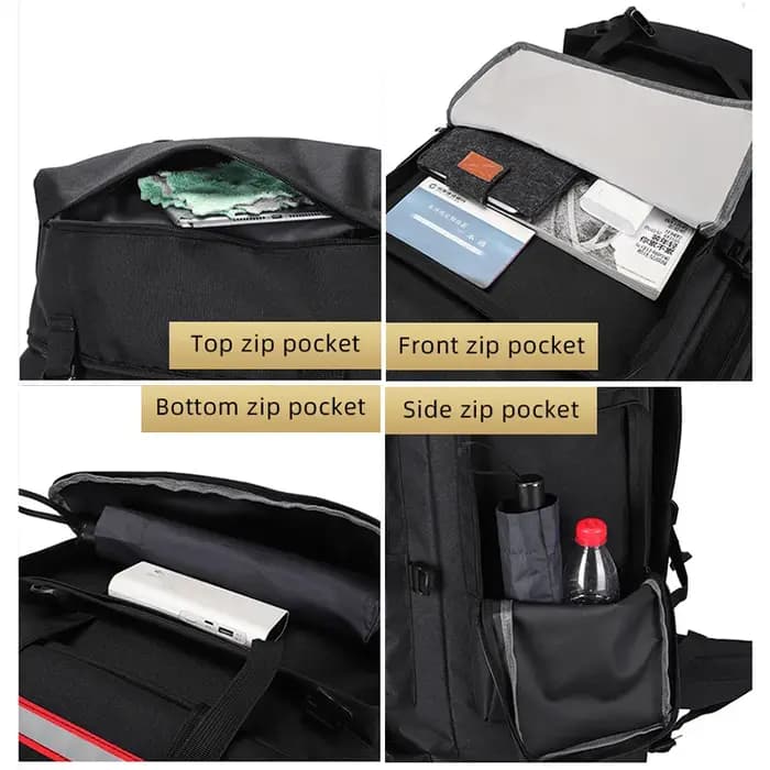 130L randonnée Camping sac à dos voyage grand sac à bagages hommes Trekking Sports de plein air Pack Molle