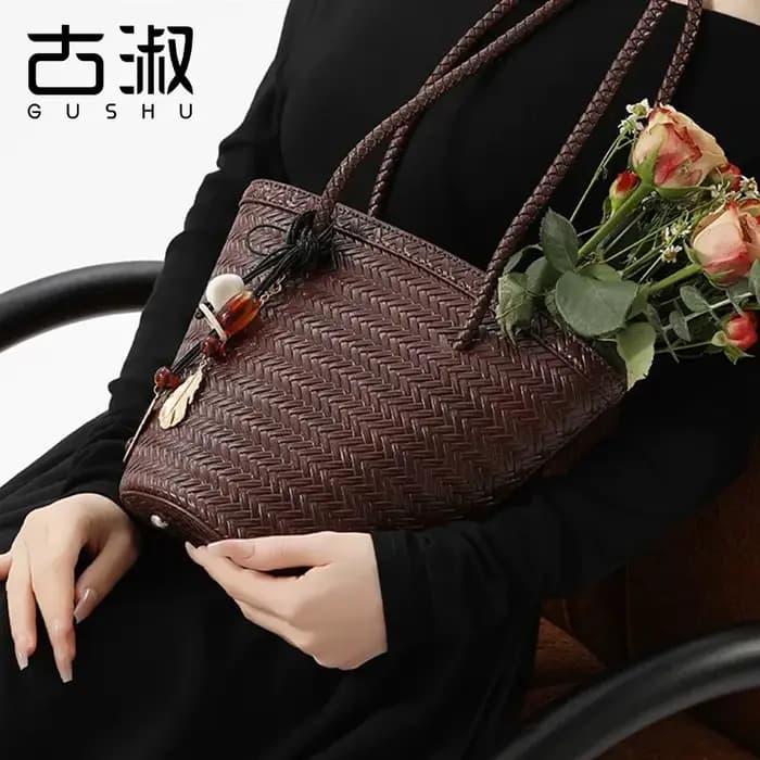 Nouveau Sac Seau Femme 2025 – Sac à Bandoulière de Plage