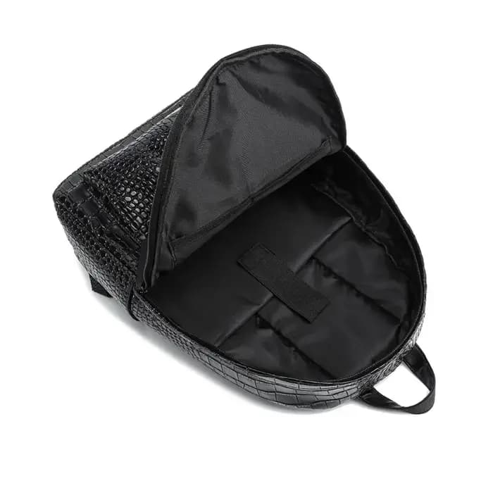 Sac à dos de mode hommes de luxe Alligator sacs à dos en cuir PU