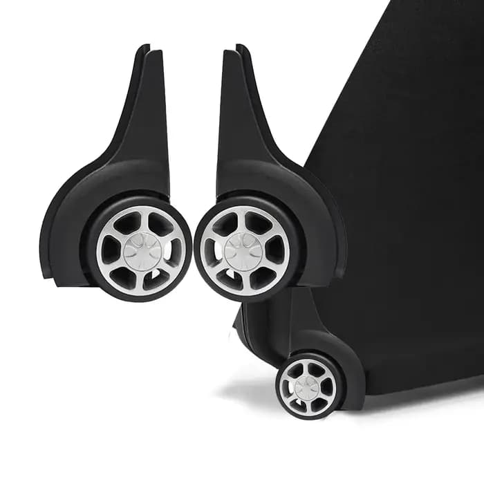Roulettes de Remplacement Silays euses et Durables pour Bagages, 2 Pièces