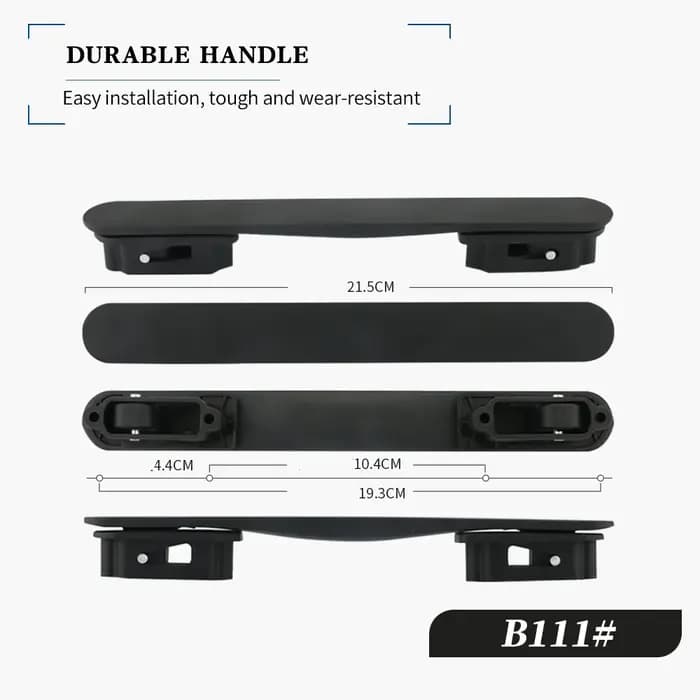Matériel de bagages valise pièces de réparation poignée étui de voyage tirer valise main transporter