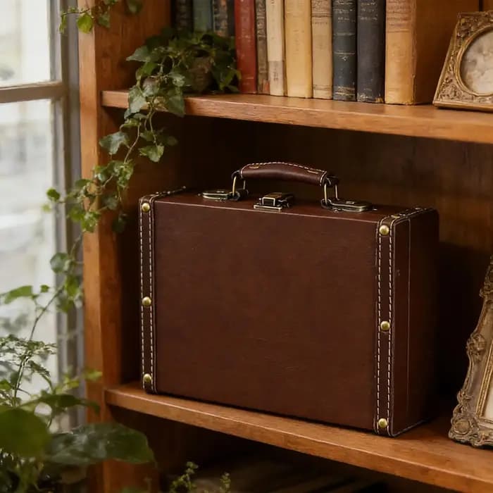 Valise antique, coffres à l'ancienne