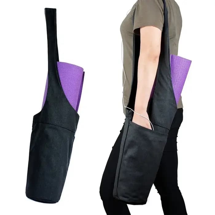 Sac pour tapis de yoga avec poche de grande taille