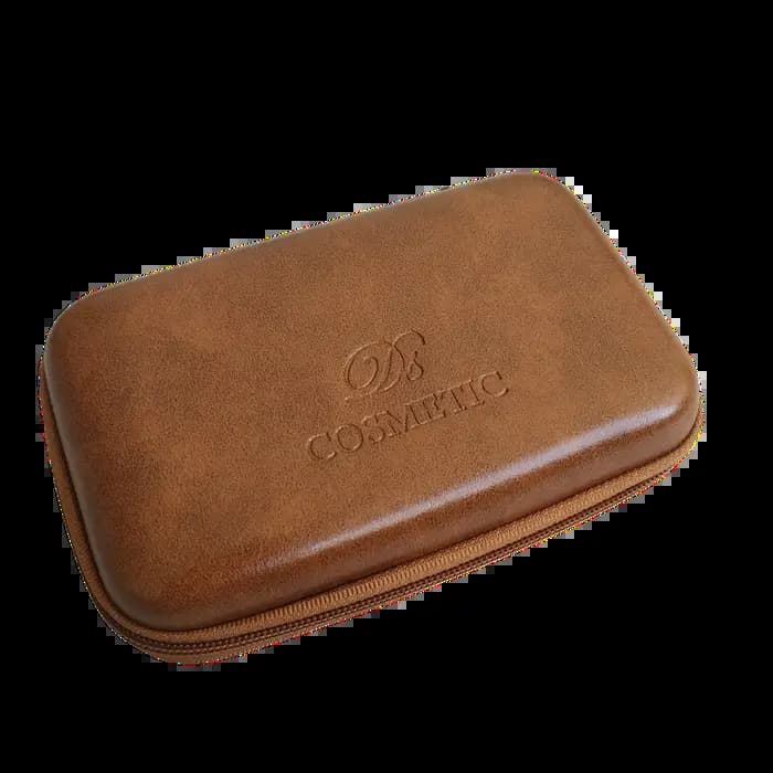 Dscosmetic – sac de voyage en cuir PU pour rasoir de sécurité à double tranchant