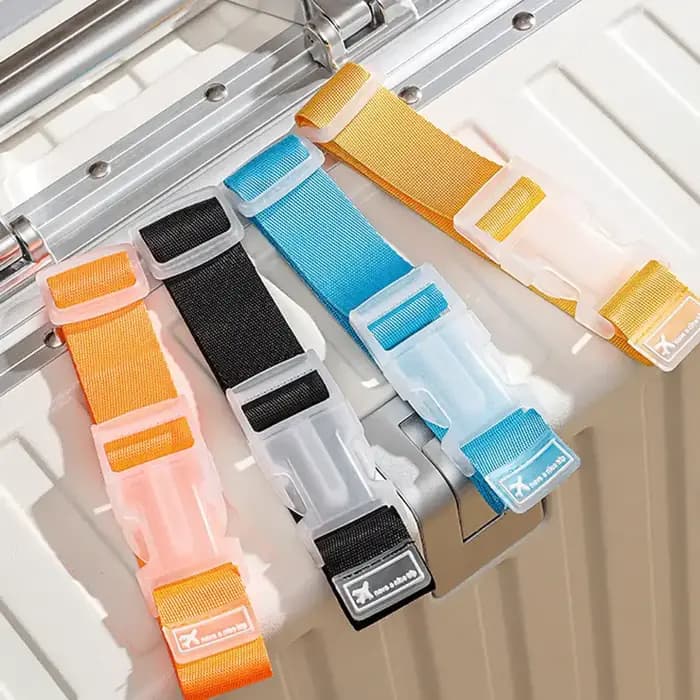 Sangles de bagages réglables en nylon pour valises