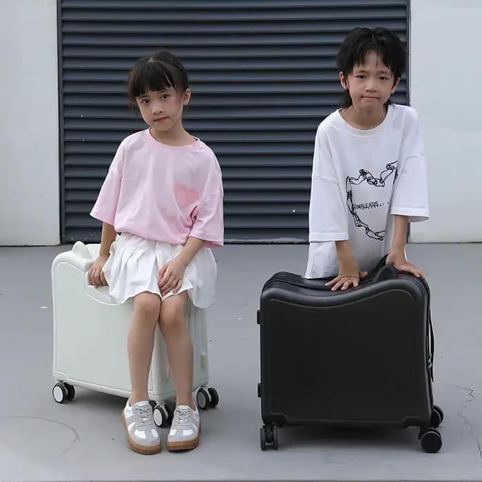 Valise de Voyage Légère à Roulettes pour Enfant