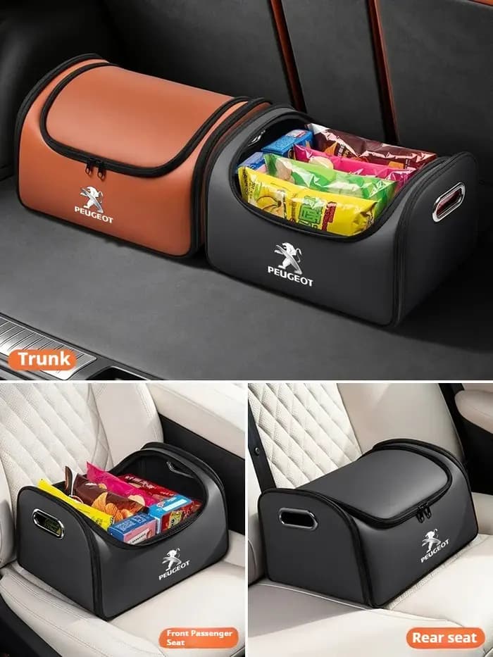 Organisateur de coffre de voiture pour Peugeot 206 207 307 308 406 407 408 508 607 3008 4008