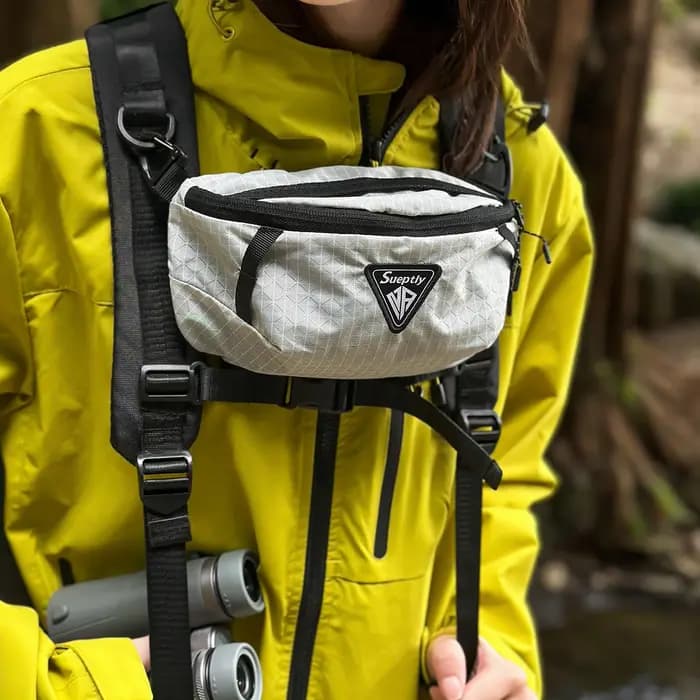 Sac à bandoulière en nylon léger d'extérieur pour hommes et femmes