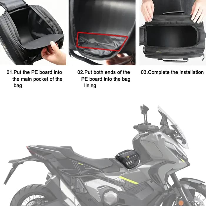 Sac de selle étanche 15L pour moto NMAX XMAX 300 TMAX 530