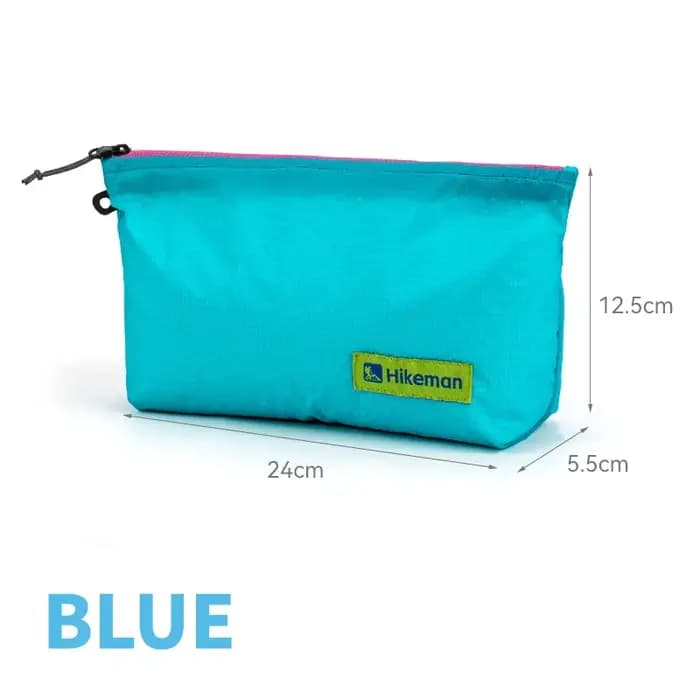 Sac de rangement étanche pour voyage, ultra léger, résistant à l'eau, avec revêtement en silicone, p