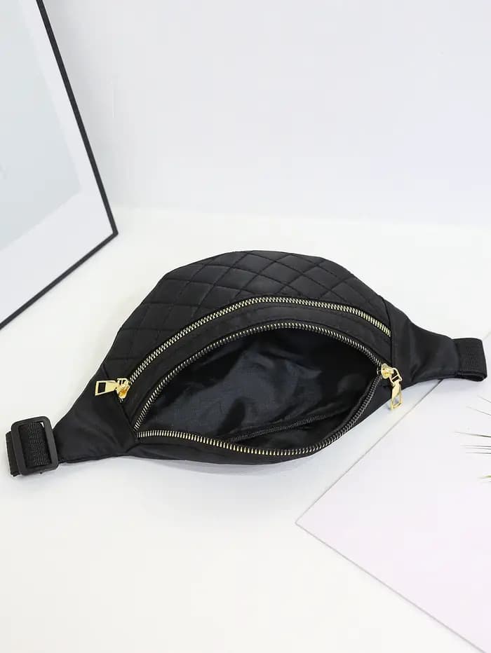 Femmes taille sac Fanny Pack poitrine sacs hanche Bum sac dames voyage ceinture sac bandoulière argent pochette