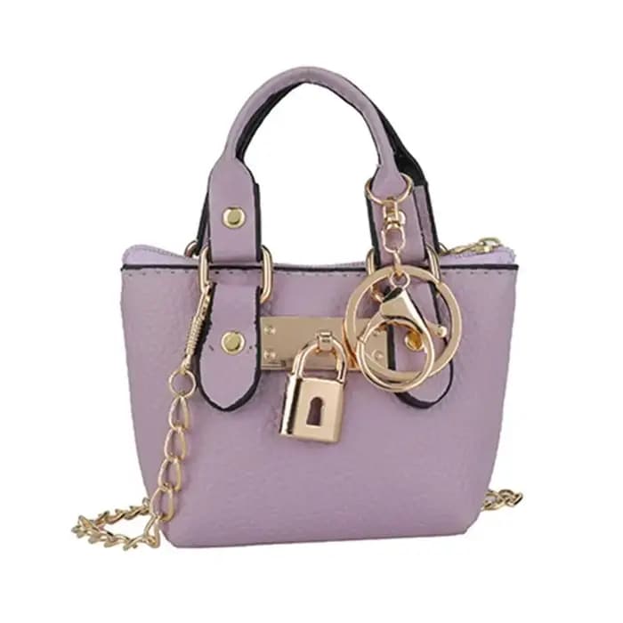 Sac carré tendance pour femme avec fermoir