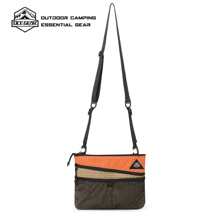 Sac à bandoulière ultraléger imperméable Ripstop, sac de poitrine de voyage de grande capacité, poch