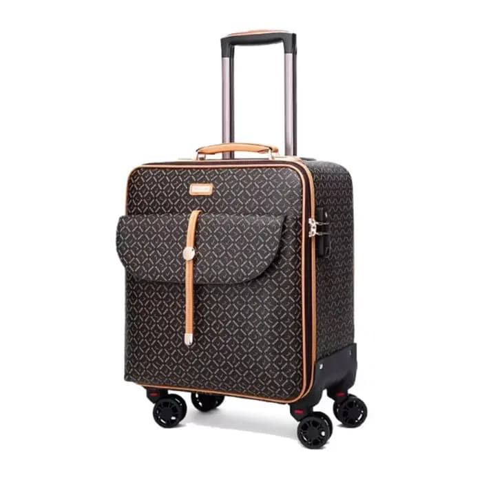Ensemble de bagages à roulettes avec sac fourre-tout, valise vintage, marque de luxe, sac de sport,