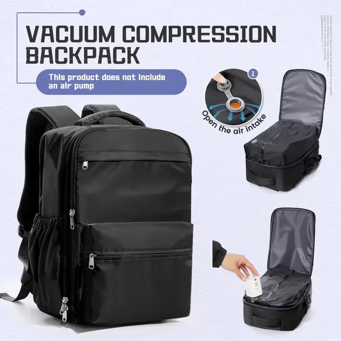 Sac à dos de compression sous vide pour homme