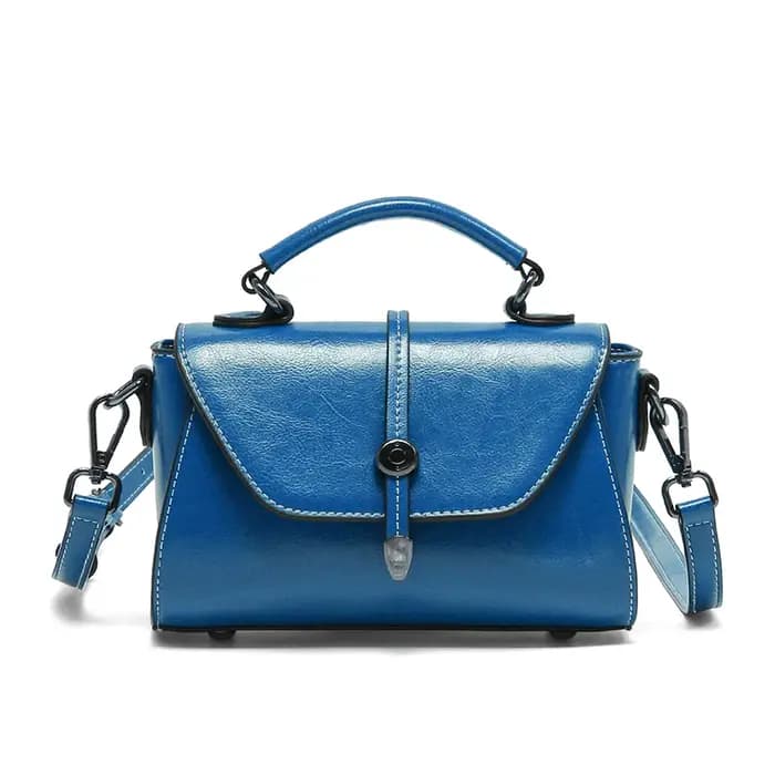 Sacs à bandoulière en cuir de vache souple et Durable pour femmes