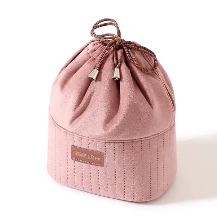 Grande trousse de toilette en velours