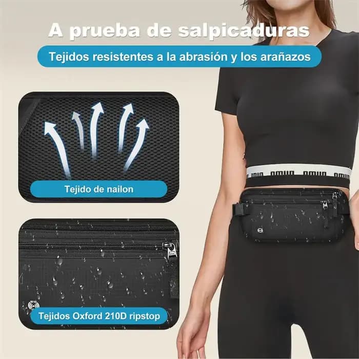 RFID bloquant étanche Sport voyage téléphone argent ceinture sac Fanny Packs hommes femmes caché portefeuille porte-passeport sac grande capacité